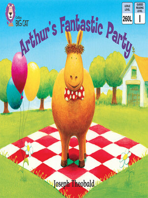 cover image of Collins Big Cat – Arthur's Fantastic Party